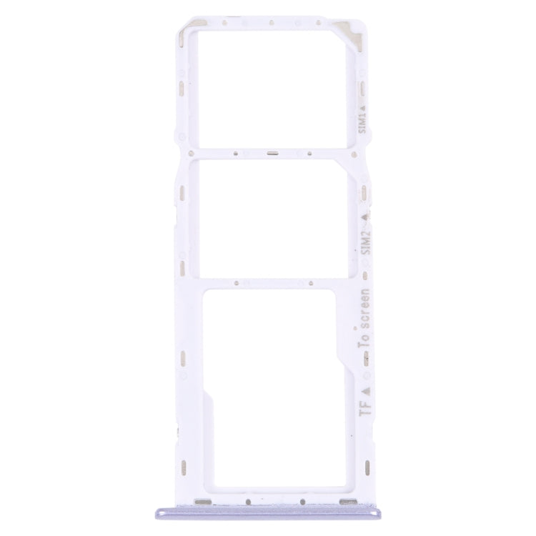 Pour Samsung Galaxy M42 5G SM-A436B plateau de carte SIM d'origine + plateau de carte SIM + plateau de carte Micro SD