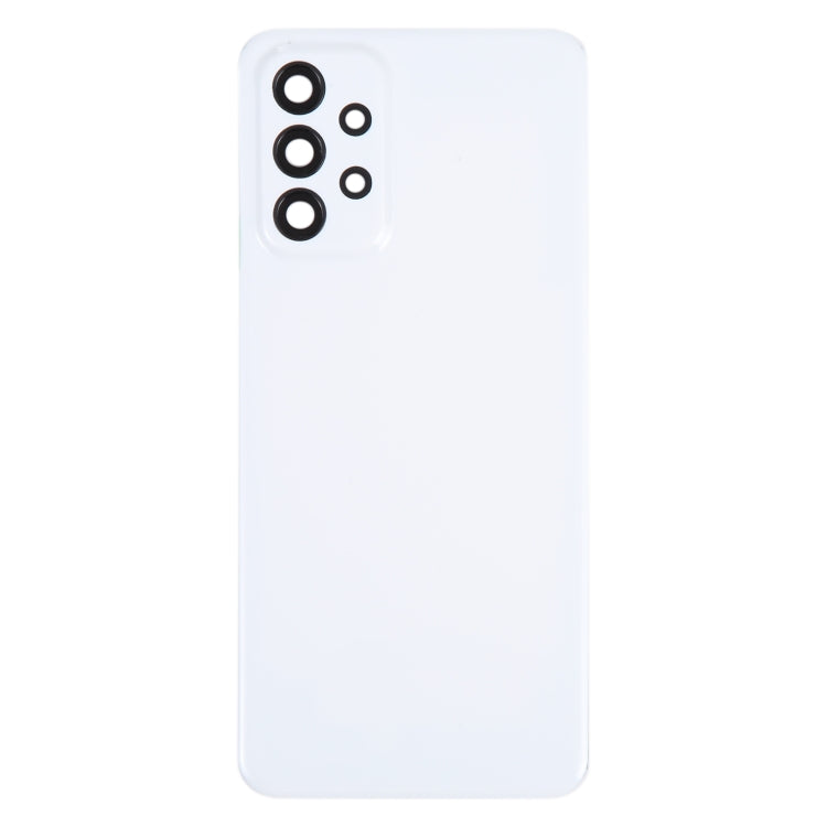 Pour Samsung Galaxy A23 5G SM-A236A Couvercle arrière de batterie d'origine avec couvercle d'objectif d'appareil photo