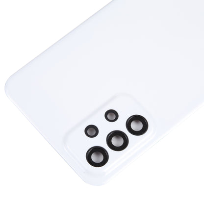 Pour Samsung Galaxy A23 5G SM-A236A Couvercle arrière de batterie d'origine avec couvercle d'objectif d'appareil photo