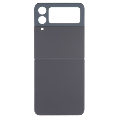 Pour Samsung Galaxy Z Flip4 SM-F721B Couvercle arrière de la batterie avec couvercle d'objectif d'appareil photo