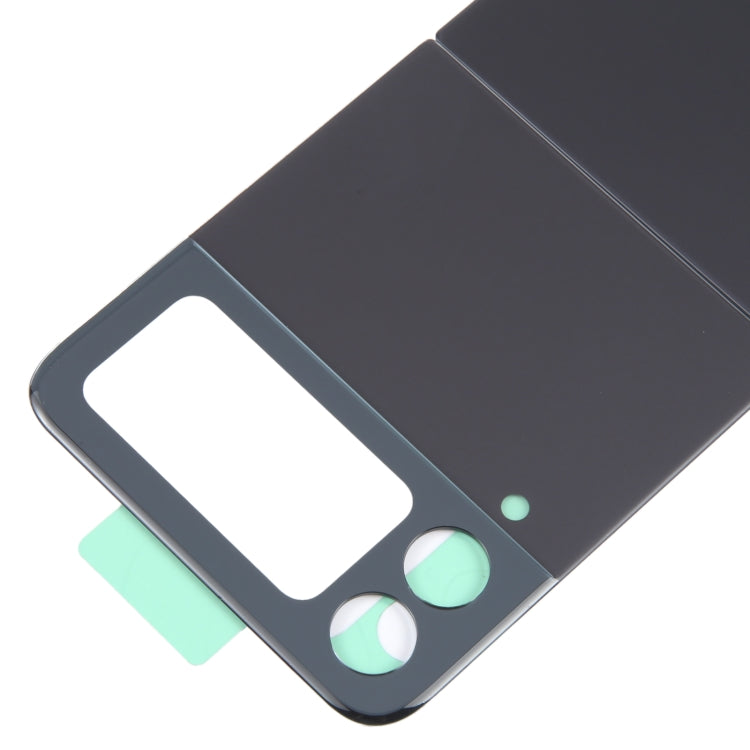 Pour Samsung Galaxy Z Flip4 SM-F721B Couvercle arrière de la batterie avec couvercle d'objectif d'appareil photo