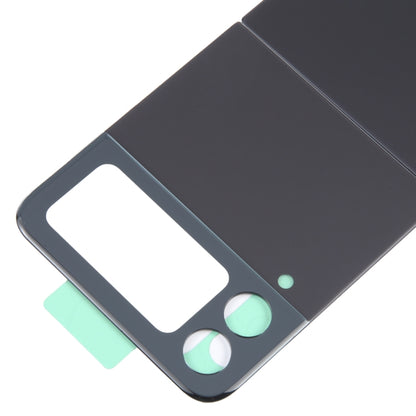 Pour Samsung Galaxy Z Flip4 SM-F721B Couvercle arrière de la batterie avec couvercle d'objectif d'appareil photo