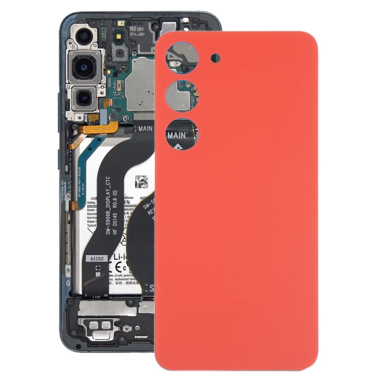 Couvercle arrière de batterie en verre OEM pour Samsung Galaxy S23 SM-S911B