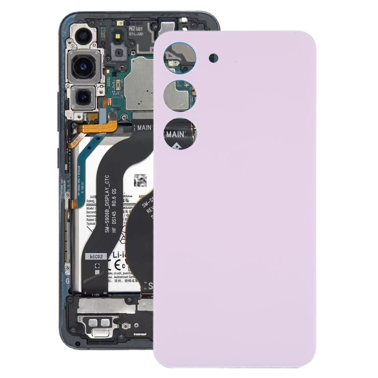 Couvercle arrière de batterie en verre OEM pour Samsung Galaxy S23 SM-S911B