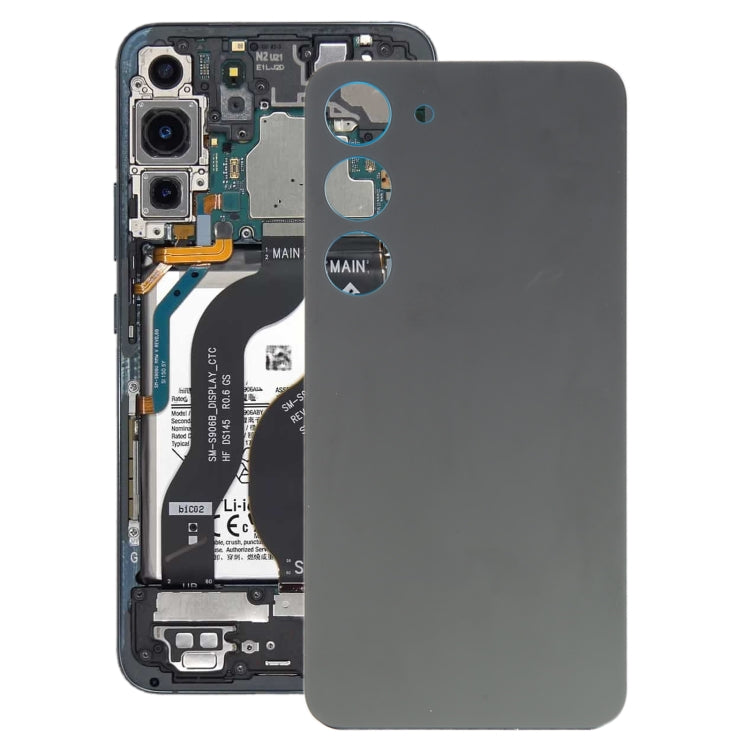 Couvercle arrière de batterie en verre OEM pour Samsung Galaxy S23 SM-S911B