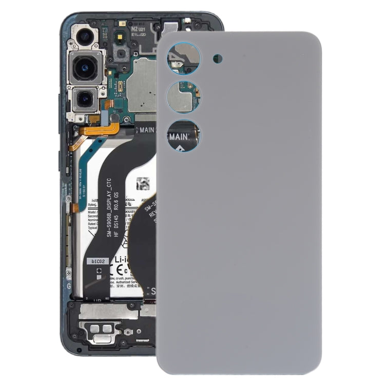 Couvercle arrière de batterie en verre OEM pour Samsung Galaxy S23 SM-S911B