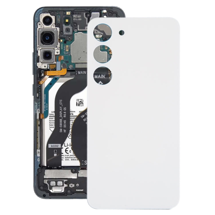 Couvercle arrière de batterie en verre OEM pour Samsung Galaxy S23 SM-S911B