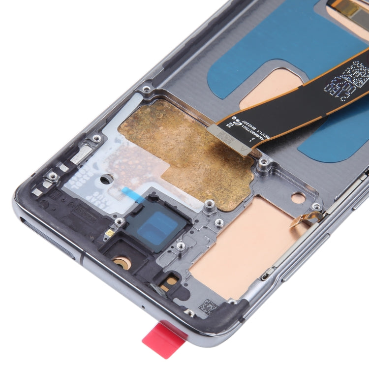 Écran LCD matériel OLED pour assemblage complet de numériseur Samsung Galaxy S20 SM-G980 avec cadre