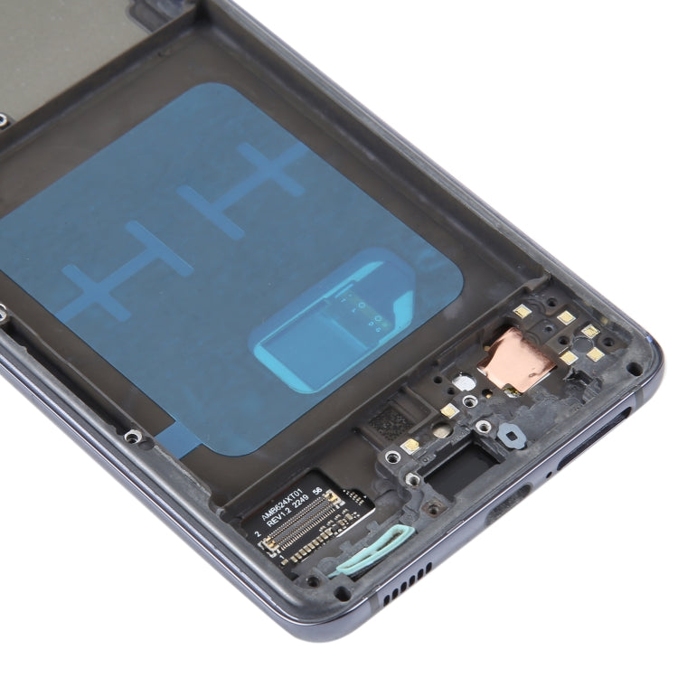 Écran LCD matériel OLED pour Samsung Galaxy S21 5G SM-G991B numériseur assemblage complet avec cadre