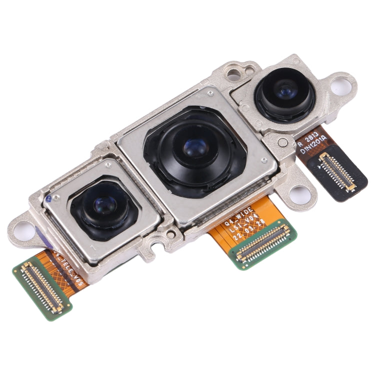 Pour Samsung Galaxy Z Fold4 SM-F936 ensemble d'appareil photo d'origine (téléobjectif + grand angle + appareil photo principal)