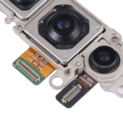 Pour Samsung Galaxy Z Fold4 SM-F936 ensemble d'appareil photo d'origine (téléobjectif + grand angle + appareil photo principal)
