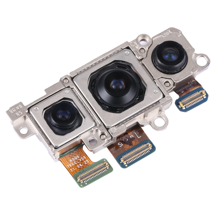 Pour Samsung Galaxy S22 + 5G SM-S906B ensemble de caméra d'origine (téléobjectif + grand angle + caméra principale)