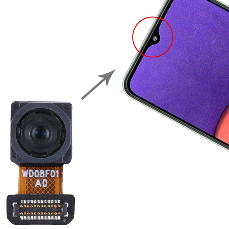 Pour Samsung Galaxy A22 5G SM-A226 caméra frontale d'origine