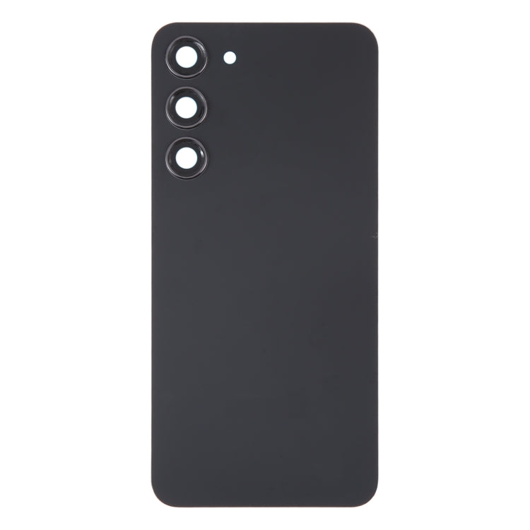 Couvercle arrière de batterie en verre OEM pour Samsung Galaxy S23 + SM-S916B, avec couvercle d'objectif d'appareil photo