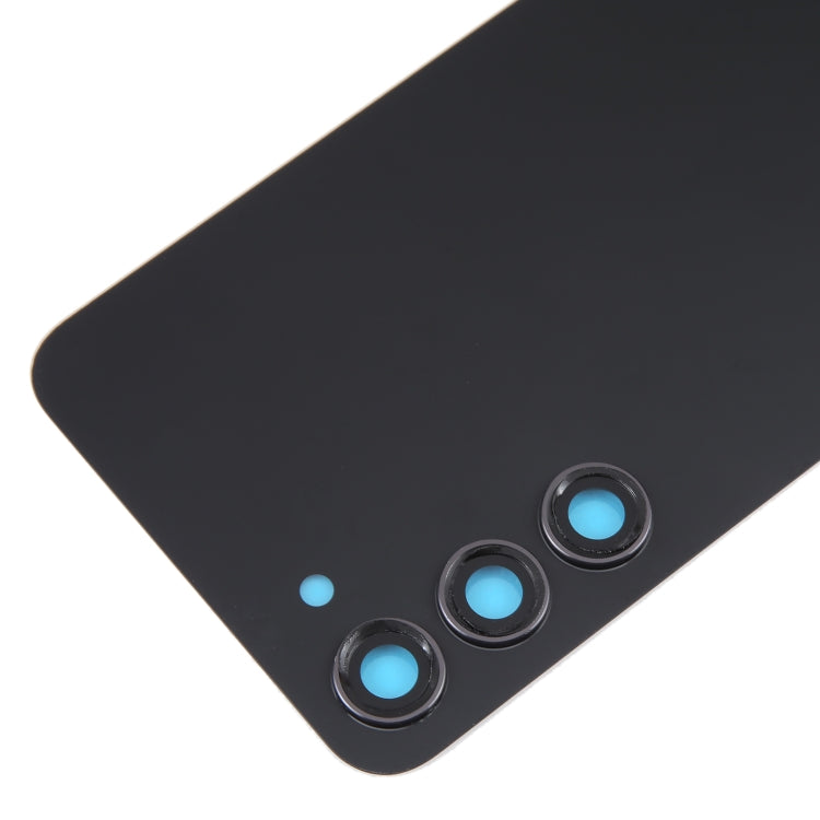 Couvercle arrière de batterie en verre OEM pour Samsung Galaxy S23 + SM-S916B, avec couvercle d'objectif d'appareil photo