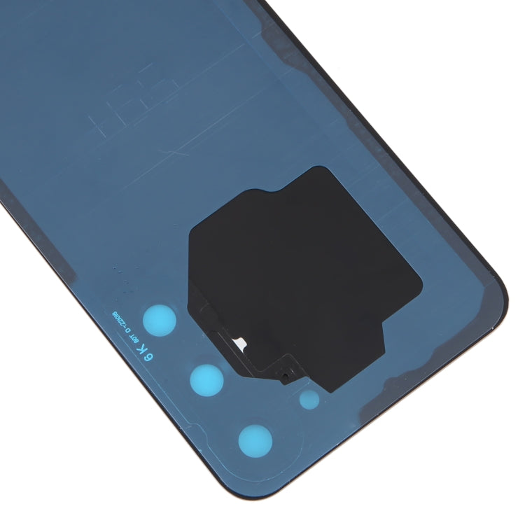 Couvercle arrière de batterie en verre OEM pour Samsung Galaxy S23 + SM-S916B, avec couvercle d'objectif d'appareil photo