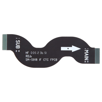 Connecteur de carte mère pour Samsung Galaxy S23 Ultra SM-S918B, câble flexible Original