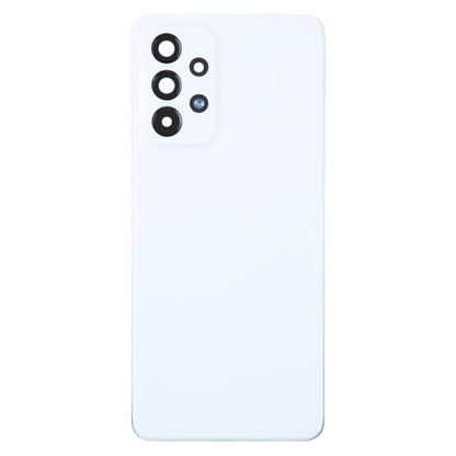 Pour Samsung Galaxy A33 5G SM-A336B Couvercle arrière de batterie d'origine avec couvercle d'objectif d'appareil photo