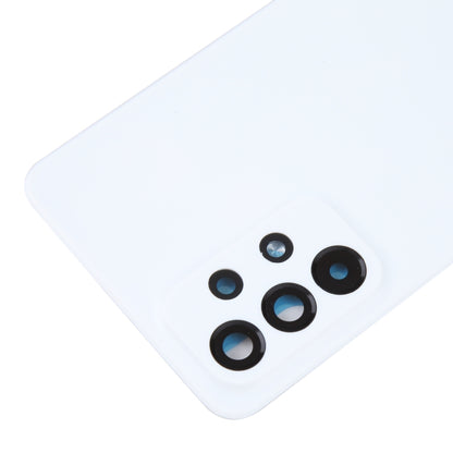 Pour Samsung Galaxy A33 5G SM-A336B Couvercle arrière de batterie d'origine avec couvercle d'objectif d'appareil photo