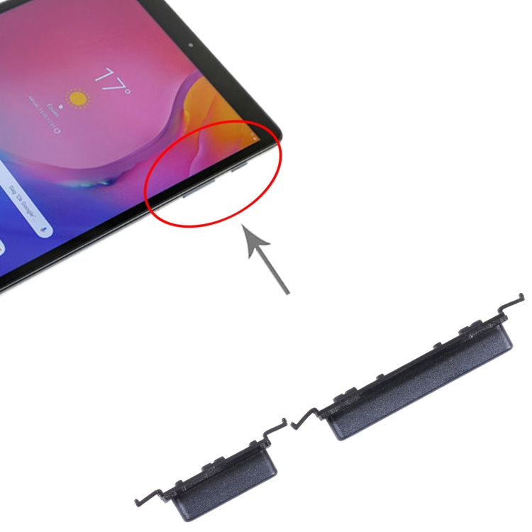 Pour Samsung Galaxy Tab A 10.1 2019 SM-T510 Bouton d'alimentation d'origine + Bouton de contrôle du bouton de volume