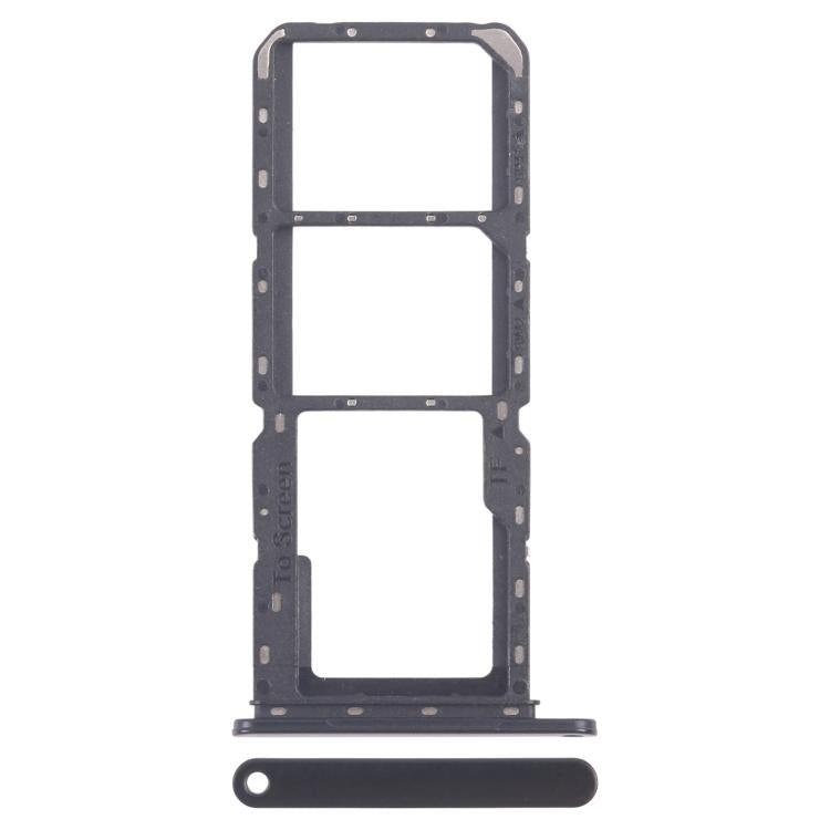 Pour Samsung Galaxy A14 5G SM-A146P Plateau de carte SIM d'origine + Plateau de carte SIM + Plateau de carte Micro SD