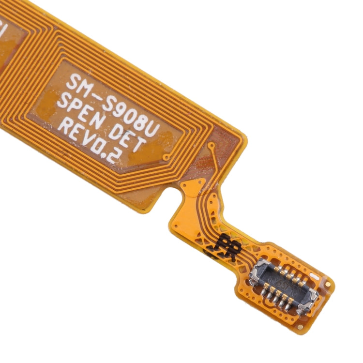 Pour Samsung Galaxy S23 Ultra 5G SM-S908B Câble flexible de capteur d'autocollant manuscrit LCD d'origine