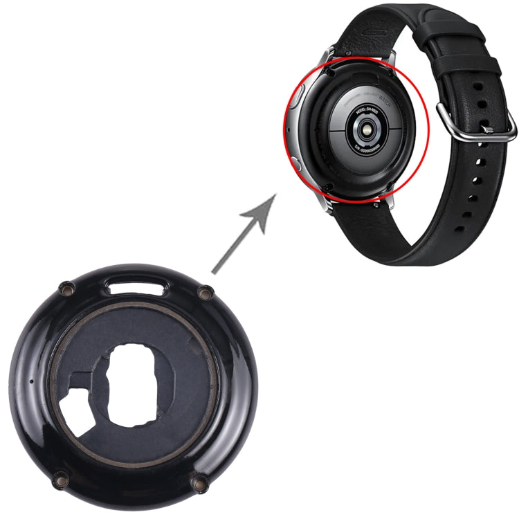 Pour Samsung Galaxy Watch Active2 40mm SM-R830 Couvercle de boîtier arrière d'origine, For Samsung Galaxy Watch Active2 40mm, For Samsung Galaxy Watch Active2 40mm(Brown)