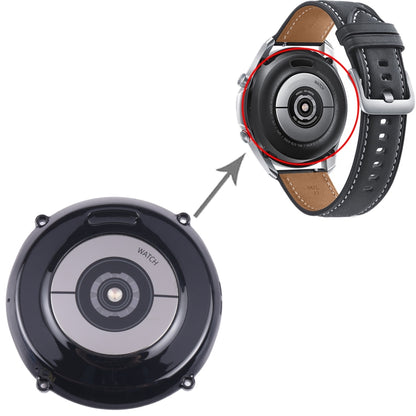 Coque arrière d'origine avec capteur de fréquence cardiaque + module de charge sans fil pour Samsung Galaxy Watch 3 45mm SM-R840