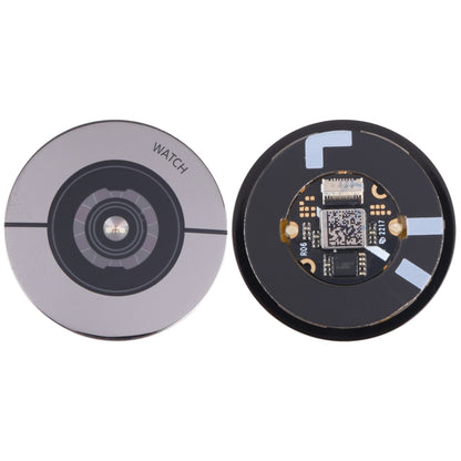 Pour Samsung Galaxy Watch4 Classic SM-R880 / R890 Coque arrière en verre d'origine avec fréquence cardiaque