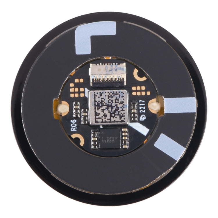 Pour Samsung Galaxy Watch4 Classic SM-R880 / R890 Coque arrière en verre d'origine avec fréquence cardiaque