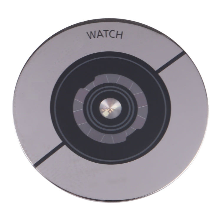 Pour Samsung Galaxy Watch4 Classic SM-R880 / R890 Coque arrière en verre d'origine avec fréquence cardiaque