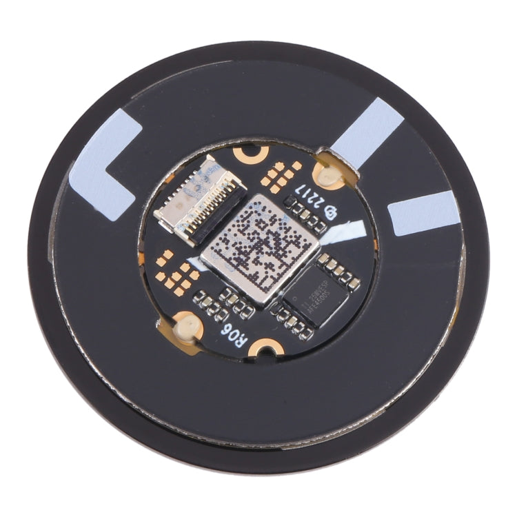 Pour Samsung Galaxy Watch4 Classic SM-R880 / R890 Coque arrière en verre d'origine avec fréquence cardiaque