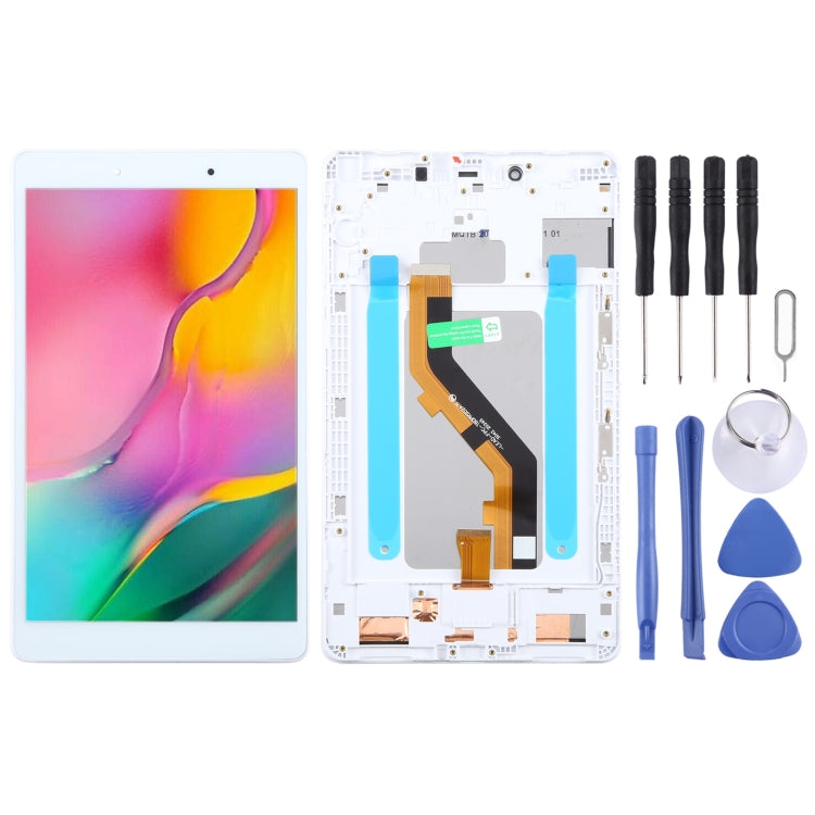 Pour Samsung Galaxy Tab A 8.0 2019 SM-T290 WiFi édition originale écran LCD numériseur assemblage complet avec cadre