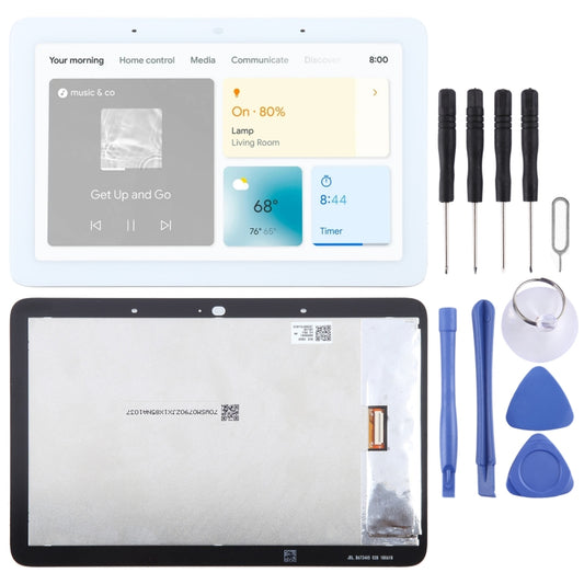 Pour écran LCD d'origine Google Nest Hub avec assemblage complet de numériseur