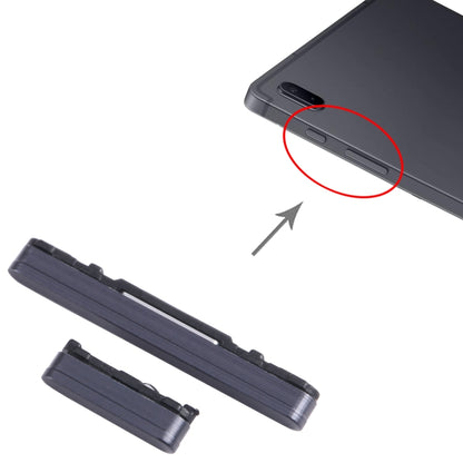 Pour Samsung Galaxy Tab S8 + SM-X800/X806/X806B/X806U/X806N/X808 1 jeu de boutons d'alimentation d'origine + bouton de contrôle du Volume