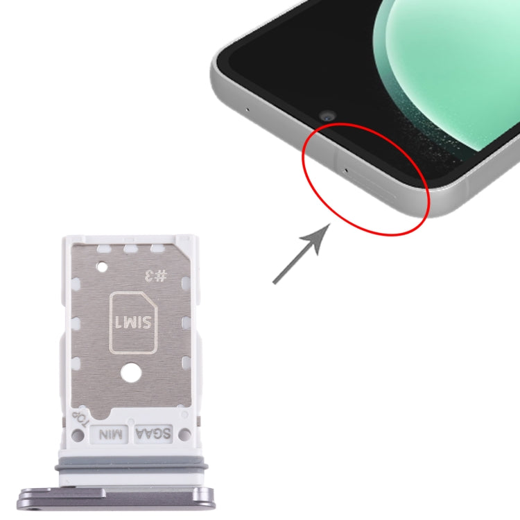 Pour Samsung Galaxy S23 FE SM-S711B SIM + plateau de carte SIM