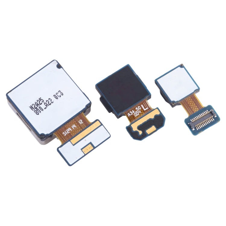 Pour ensemble de caméras Samsung Galaxy A34 SM-A346B (Macro + Large + Caméra arrière)
