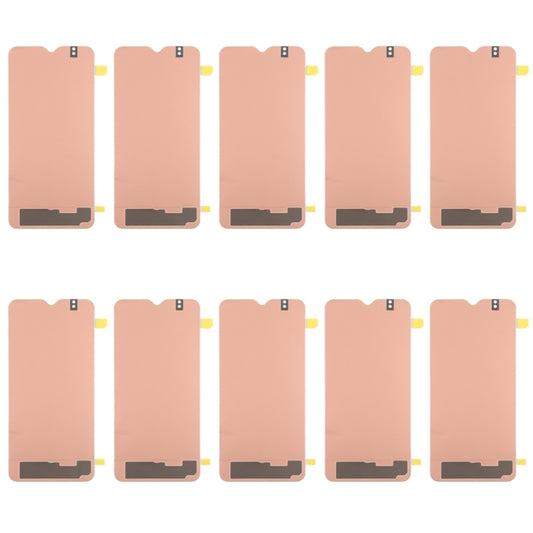Pour Galaxy A20, 10 pièces, autocollants adhésifs arrière pour numériseur LCD