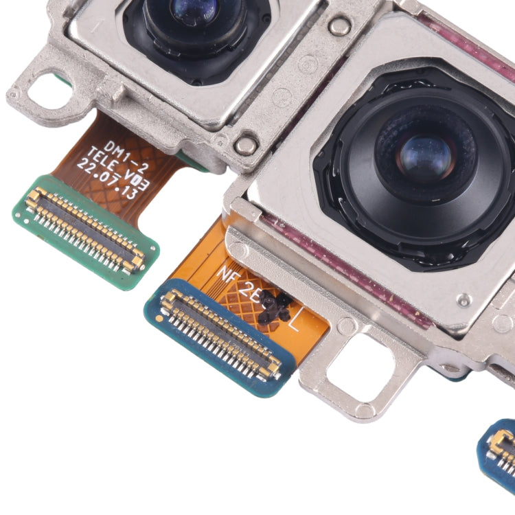 Pour Samsung Galaxy S23 / S23 + SM-S911B/S916B, ensemble d'appareils photo d'origine (téléobjectif + grand angle + appareil photo principal)