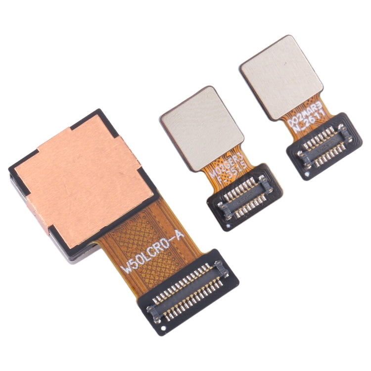 Pour Samsung Galaxy A14 5G SM-A146B Ensemble de caméras (Macro + Large + Caméra arrière)