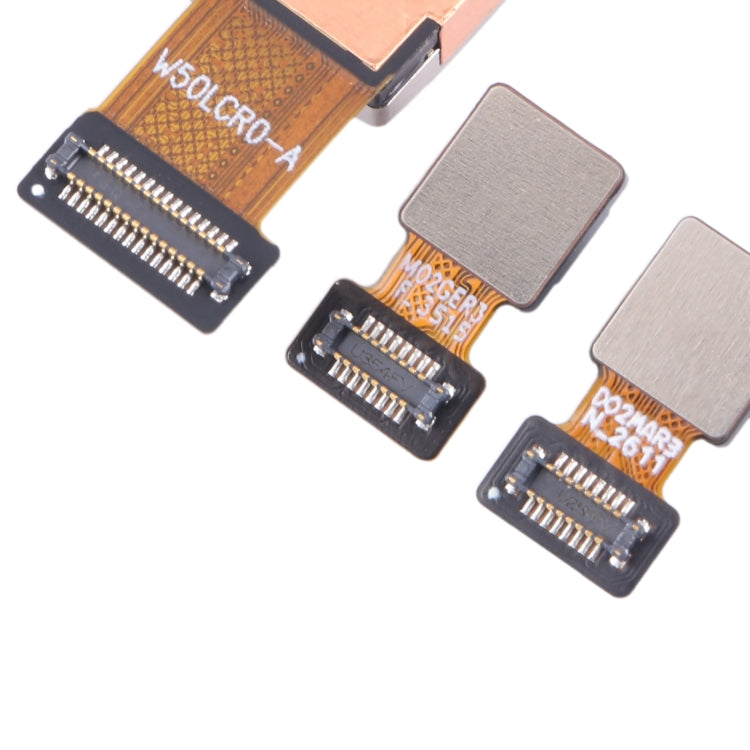 Pour Samsung Galaxy A14 5G SM-A146B Ensemble de caméras (Macro + Large + Caméra arrière)
