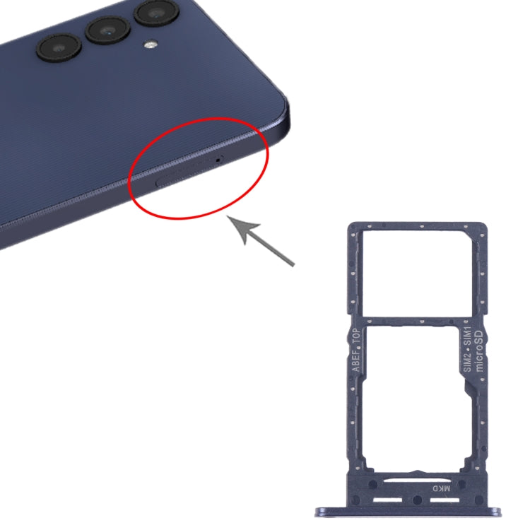 Pour Samsung Galaxy A25 5G SM-A256B plateau de carte SIM d'origine + plateau de carte SIM/plateau de carte Micro SD