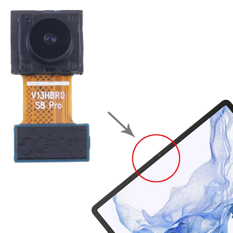 Pour Samsung Galaxy Tab S8 SM-X700 Caméra frontale d'origine