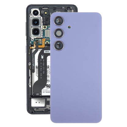 Couvercle arrière de batterie OEM pour Samsung Galaxy S24 SM-S921B, avec couvercle d'objectif d'appareil photo