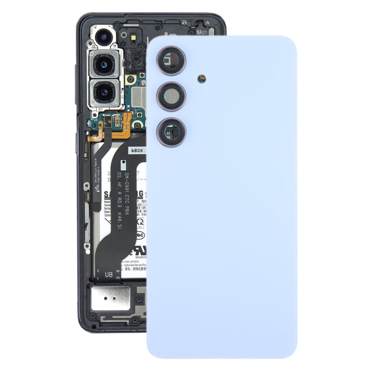Couvercle arrière de batterie OEM pour Samsung Galaxy S24 SM-S921B, avec couvercle d'objectif d'appareil photo