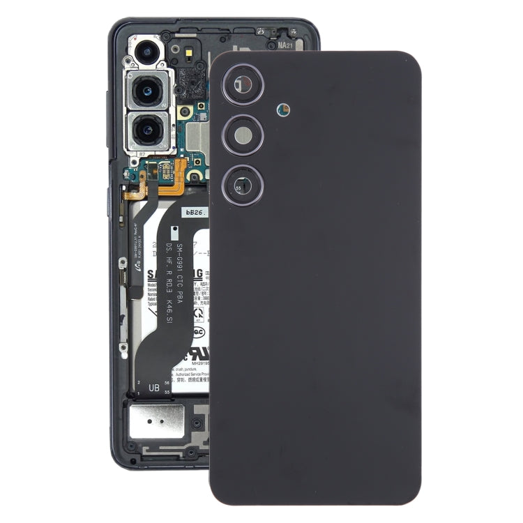 Couvercle arrière de batterie OEM pour Samsung Galaxy S24 + SM-S926B, avec couvercle d'objectif d'appareil photo, For Samsung Galaxy S24+(with Camera Lens)