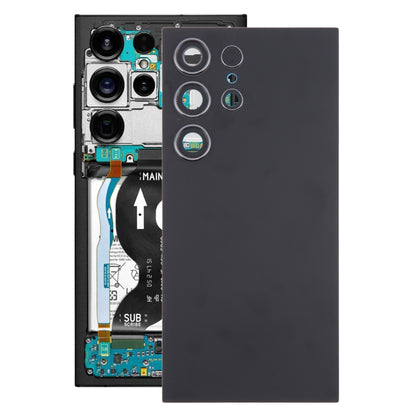 Couvercle arrière de batterie OEM pour Samsung Galaxy S24 Ultra SM-S928B, avec couvercle d'objectif d'appareil photo