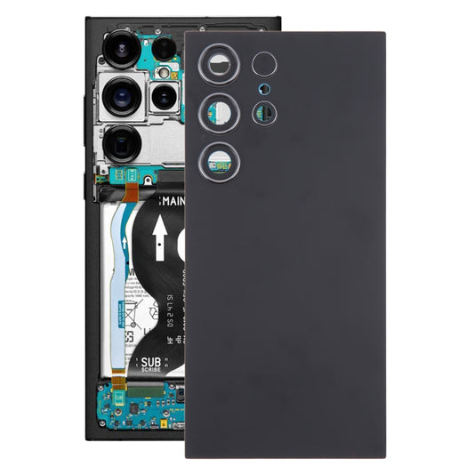 Couvercle arrière de batterie OEM pour Samsung Galaxy S24 Ultra SM-S928B, avec couvercle d'objectif d'appareil photo
