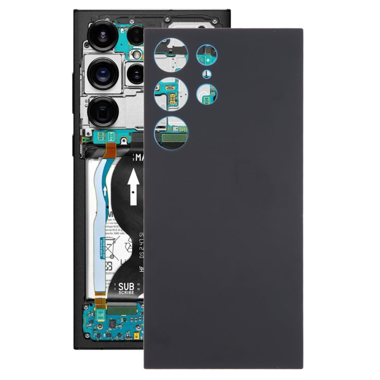 Coque arrière de batterie OEM pour Samsung Galaxy S24 Ultra SM-S928B, For Samsung Galaxy S24 Ultra