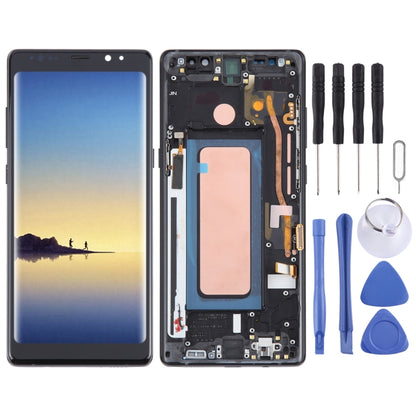 Pour Samsung Galaxy Note 8SM-N950 TFT matériel écran LCD numériseur assemblage complet avec cadre